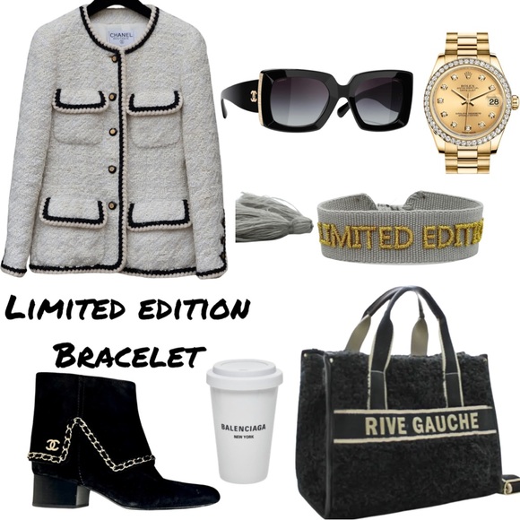 Jewelry - Limited Edition Bracelet in Grey With Gold